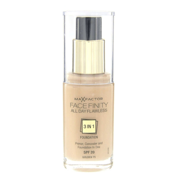 Max Factor Facefinity 3 in 1 Foundation | 75 Gold